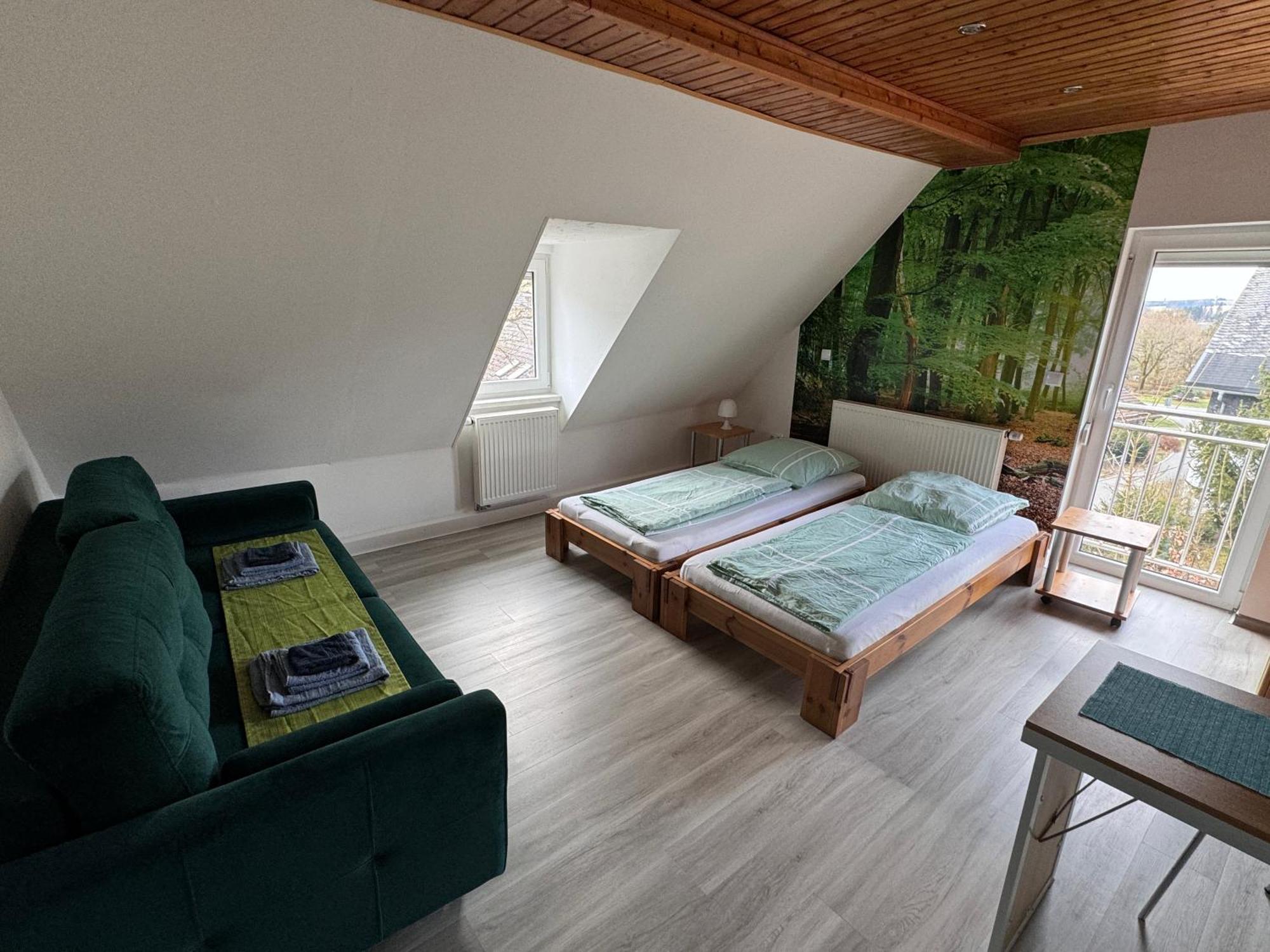 Rennsteigscheune Steinbach am Wald Exteriér fotografie